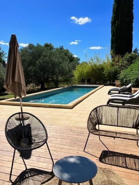 Du Cypres, 12 Pers Et Piscine Aigaliers